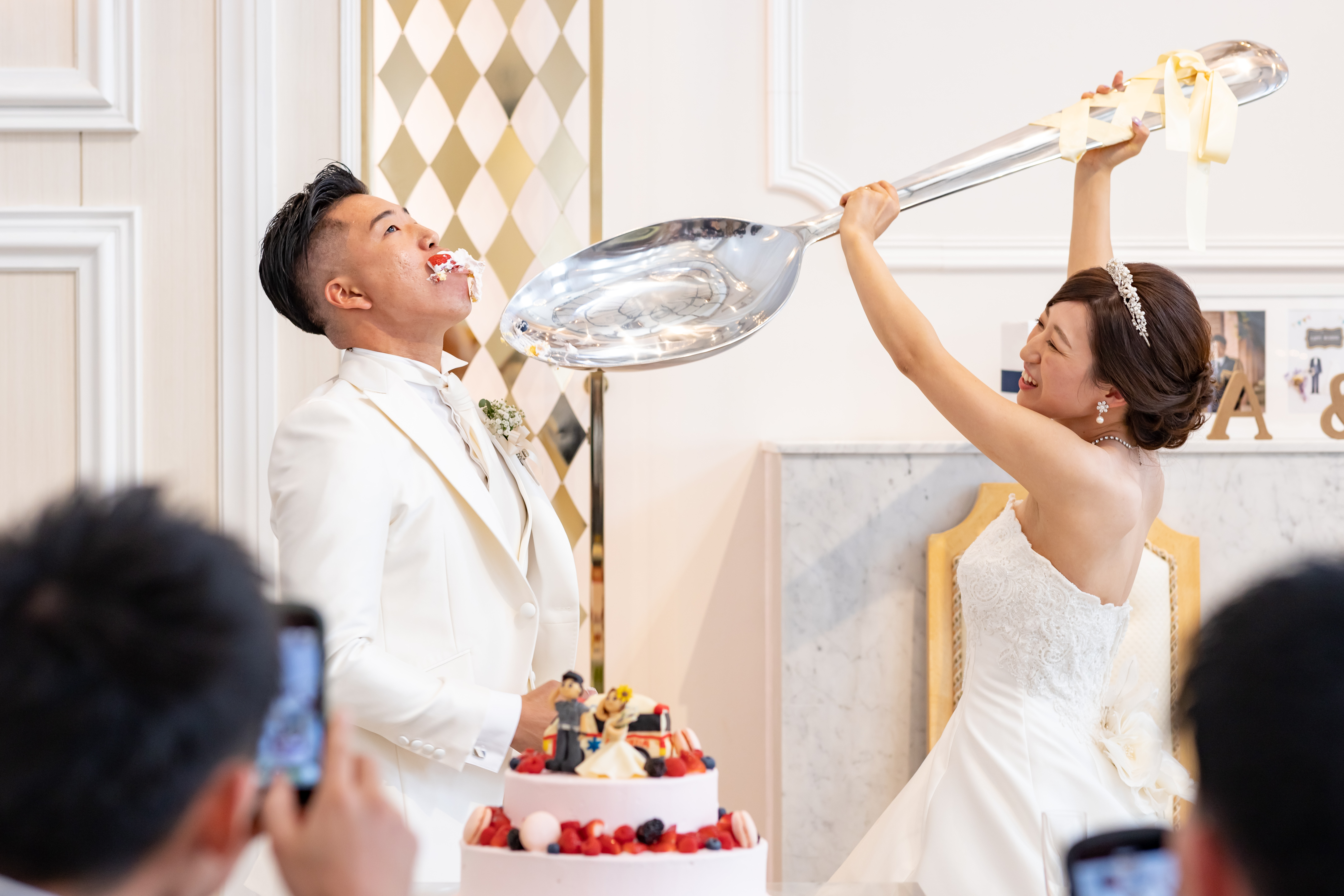 ビッグスプーン120cm シルバー　結婚式 披露宴